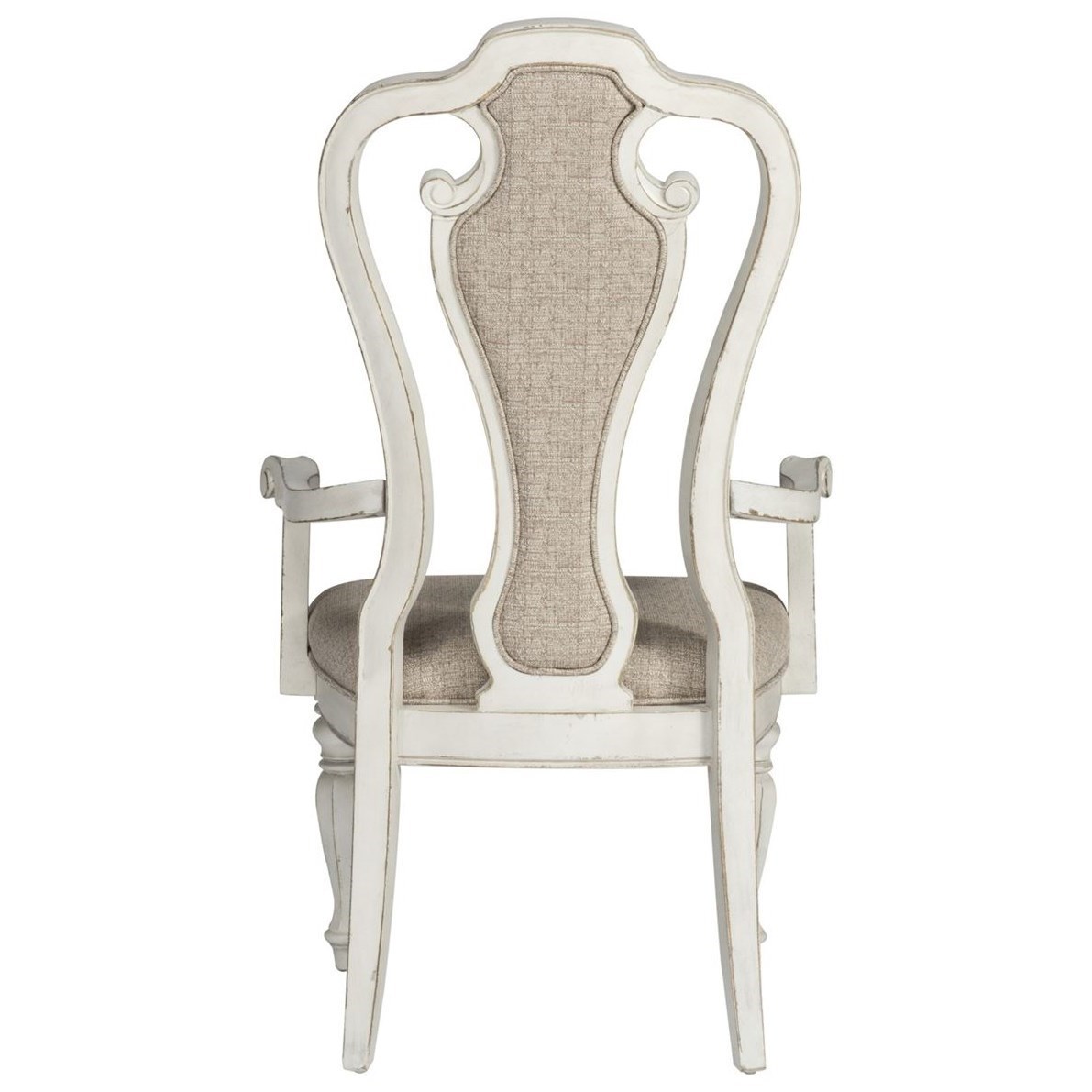 Liberty Furniture Magnolia Manor Dining Splat Back Arm Chair with